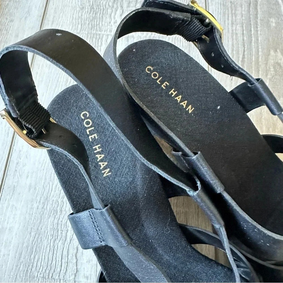 Cole Haan Women's Espadrille Wedge Sandals - Picture 7 of 8